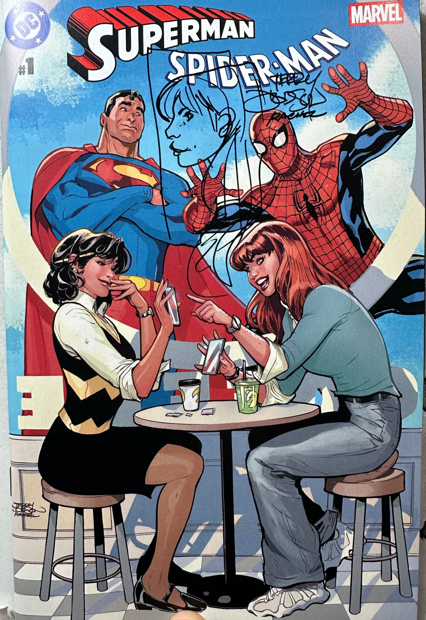 DC/Marvel Superman Spider-Man #1