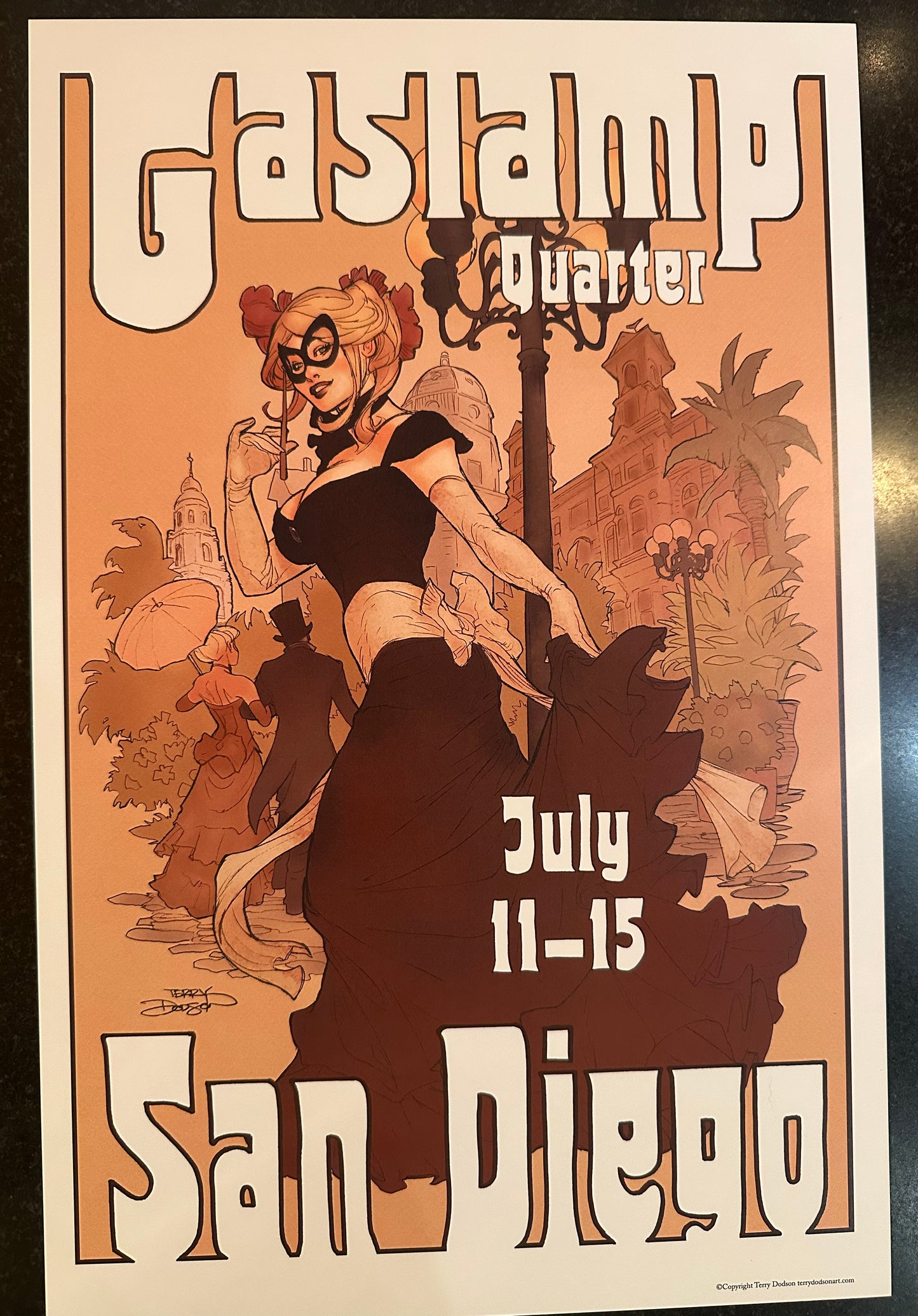 San Diego Gaslamp Quarter Print