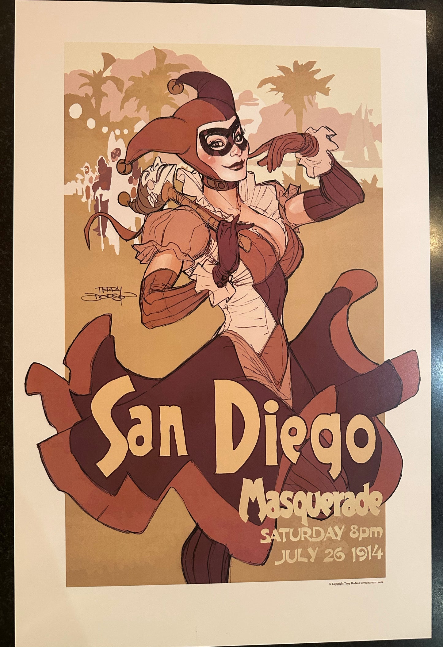 San Diego Masquerade Print