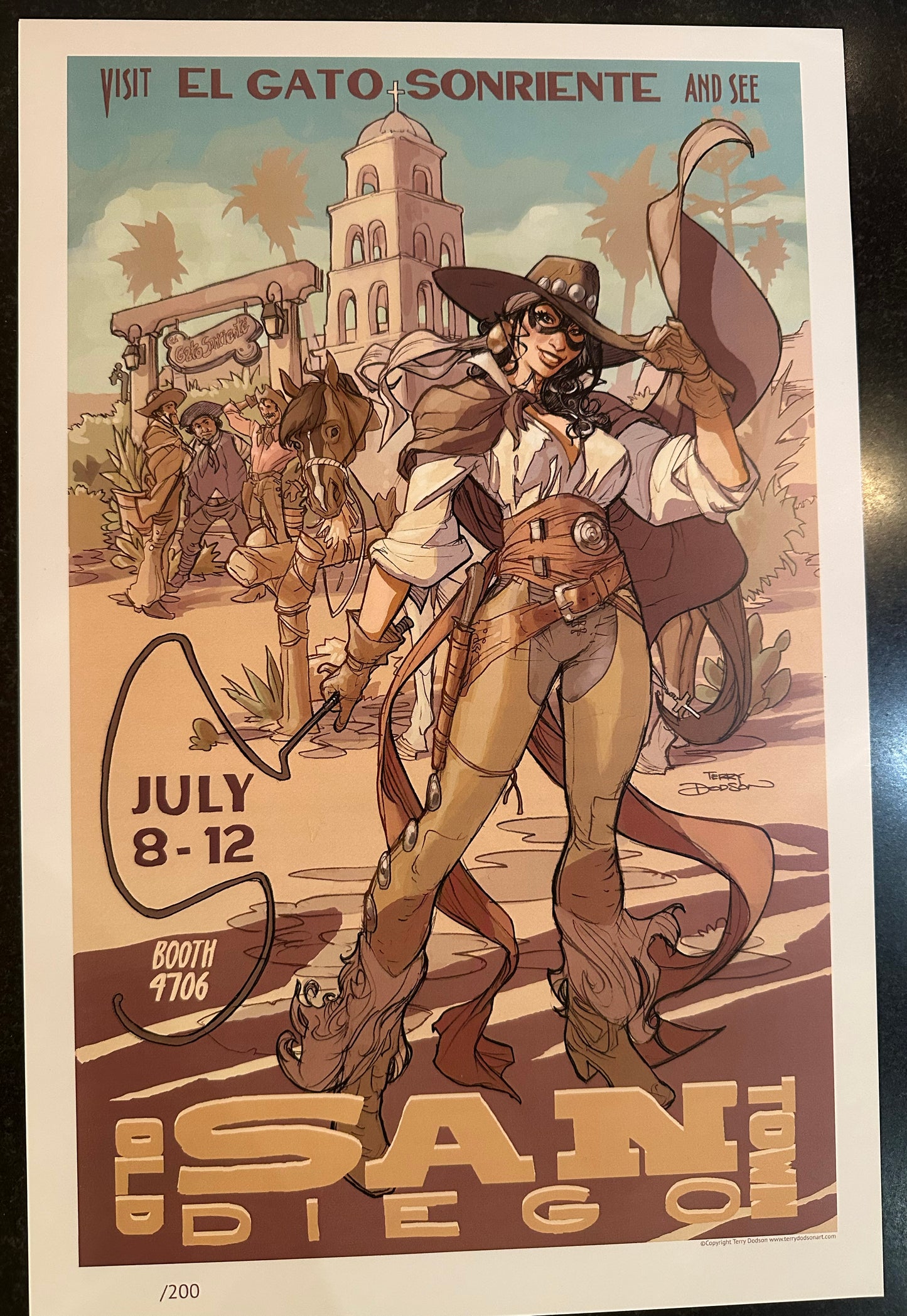 San Diego Old Town Print