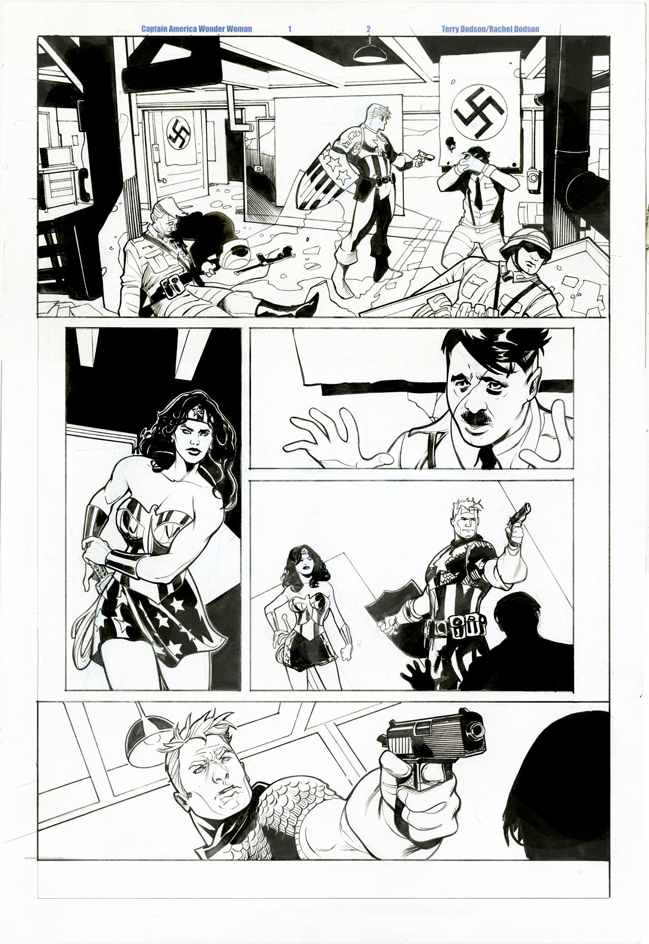 Captain America Wonder Woman Page 2