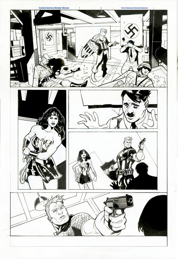 Captain America Wonder Woman Page 2