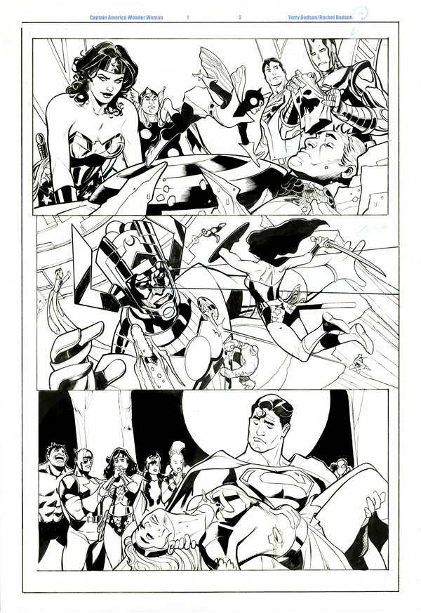 Captain America Wonder Woman Page 3