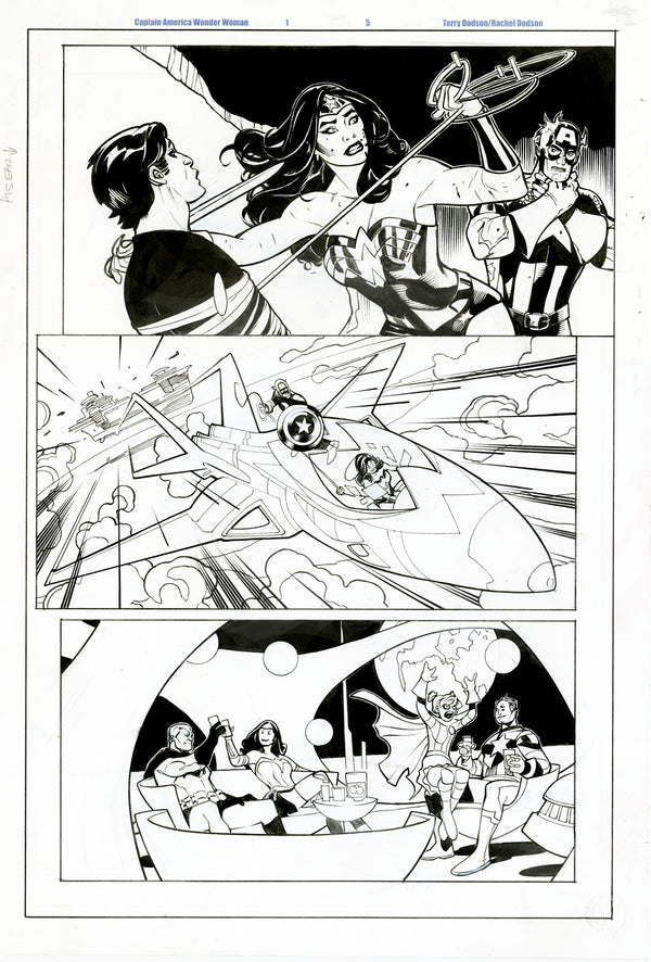 Captain America Wonder Woman Page 5