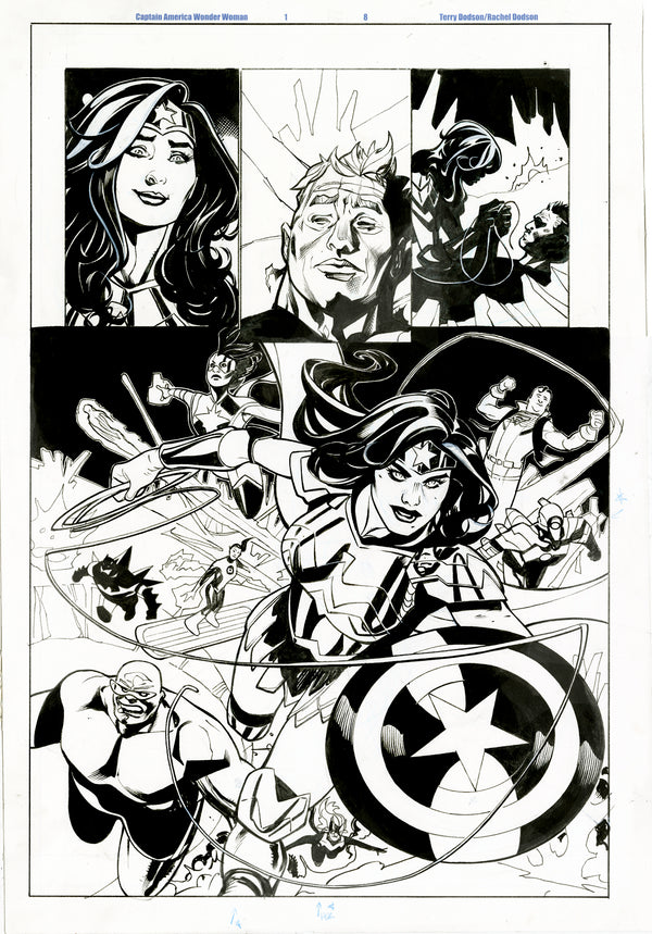 Captain America Wonder Woman Page 8